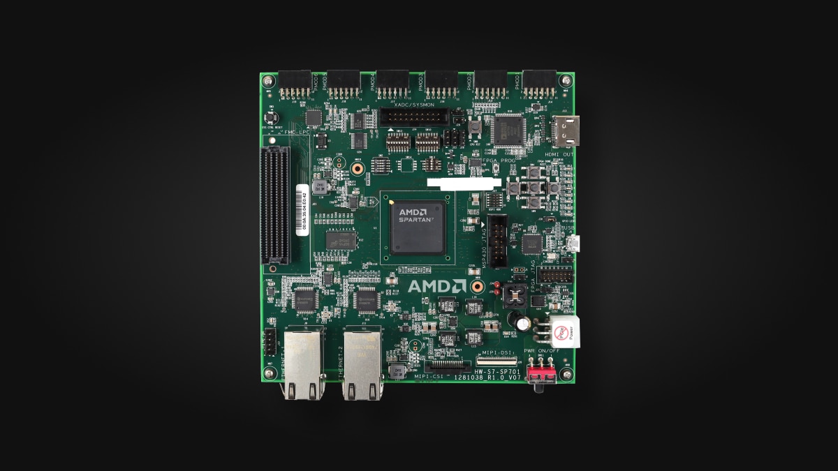 AMD Spartan™ 7 SP701 FPGA Evaluation Kit